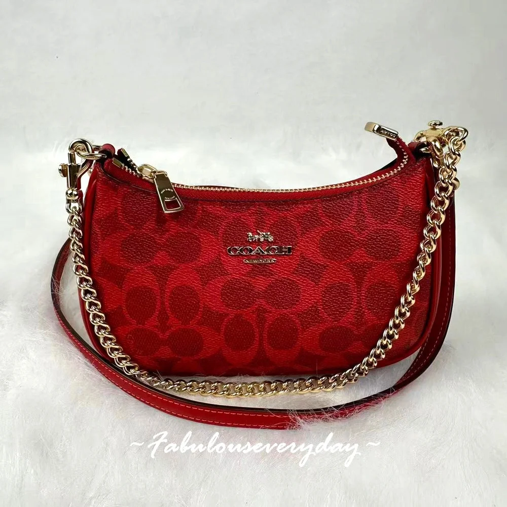 Coach | Bags | Coach Teri Mini Crossbodyshoulder Bag In Signature